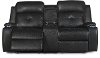 Mocha Dark Brown Power Reclining Loveseat - Diego -2