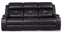 Mocha Dark Brown Power Reclining Living Room Set - Diego-2