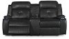 Mocha Dark Brown Power Reclining Living Room Set - Diego-4