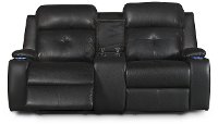 Mocha Dark Brown Power Reclining Living Room Set - Diego-4