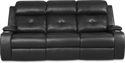 Ebony Power Reclining Sofa - Diego