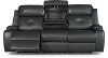 Ebony Power Reclining Sofa - Diego-3