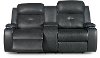 Ebony Power Reclining Loveseat - Diego