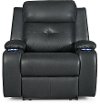 Ebony Power Recliner - Diego