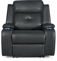 Ebony Power Recliner - Diego