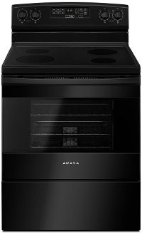 AER6603SFB Amana Electric Range - 4.8 cu. ft. Black