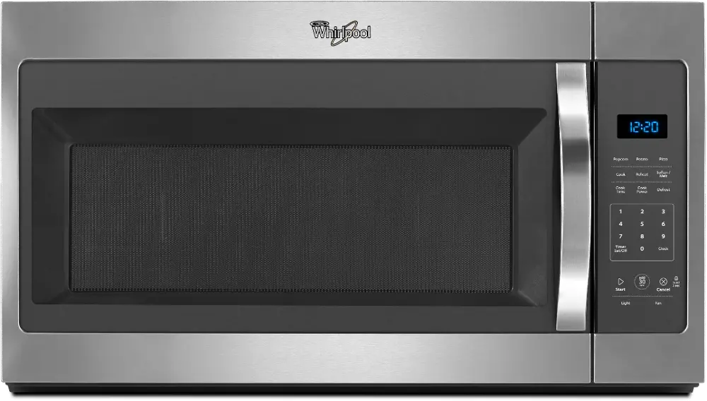 WMH31017FS Whirlpool 1.7 cu. ft. Over-the-Range Microwave Oven - Stainless Steel-1