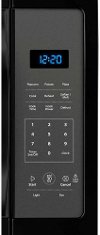 WMH31017FB Whirlpool 1.7 cu. ft. Over-the-Range Microwave Oven - Black-3