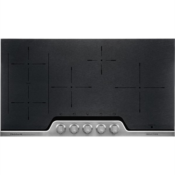 FPIC3677RF Frigidaire Professional 36 Inch Induction Cooktop - Stainless Steel-1