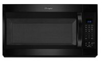 WMH32519FB Whirlpool 1.9 cu. ft. Microwave Hood Combination with Non-Stick Interior - Black