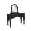 Black Oak Vanity and Mirror - Prairie Home