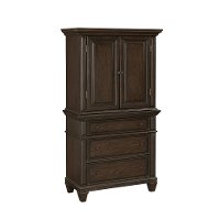 Black Oak Door Chest - Prairie Home