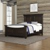 Black Oak Queen Size Bed - Prairie Home