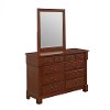 Cherry Dresser And Mirror - The Aspen-2
