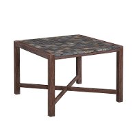 Square Slate/ Mosaic Top Dining Table - Morocco -2