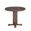 Round Slate/ Mosaic Top Dining Table - Morocco -2