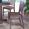 Set of 2 Wired Brushed Side Chairs - Morocco