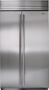 Sub-Zero 42 Inch Classic Side by Side Smart Refrigerator with Internal Water Dispenser - 20.6 cu. ft.,Stainless Steel