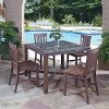 Mosaic Slate 5 Piece Patio Set - Morocco
