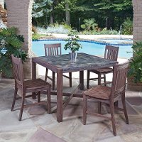 Mosaic Slate 5 Piece Patio Set - Morocco