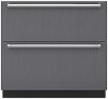 ID-36R Sub-Zero 36 Inch Designer Refrigerator Drawers - Panel Ready