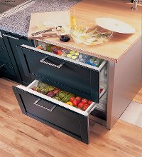 ID-36R Sub-Zero 36 Inch Designer Refrigerator Drawers - Panel Ready-2