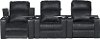 Eclipse Black Power 3 Piece Reclining Home Theater Seating - Headliner-3