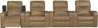 Saddle Brown 4 Piece Power Home Theater Seating - Headliner