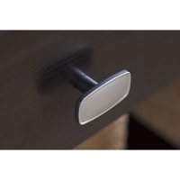 Espresso Oak Open Storage Desk - Broadview -3