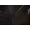 Espresso Oak Open Storage Desk - Broadview -4