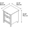Espresso Oak Pedestal File - Broadview -5