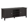 Espresso Brown Oak Modern 65 Inch TV Stand - Broadview