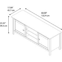 Espresso Brown Oak Modern 65 Inch TV Stand - Broadview-5