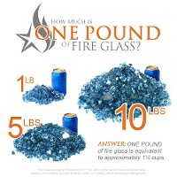 10 LB Bag of Glass Beads for Fire Pit