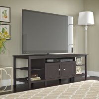 Espresso Brown Oak Modern 75 Inch TV Stand - Broadview-2