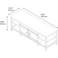 Espresso Brown Oak Modern 75 Inch TV Stand - Broadview-5