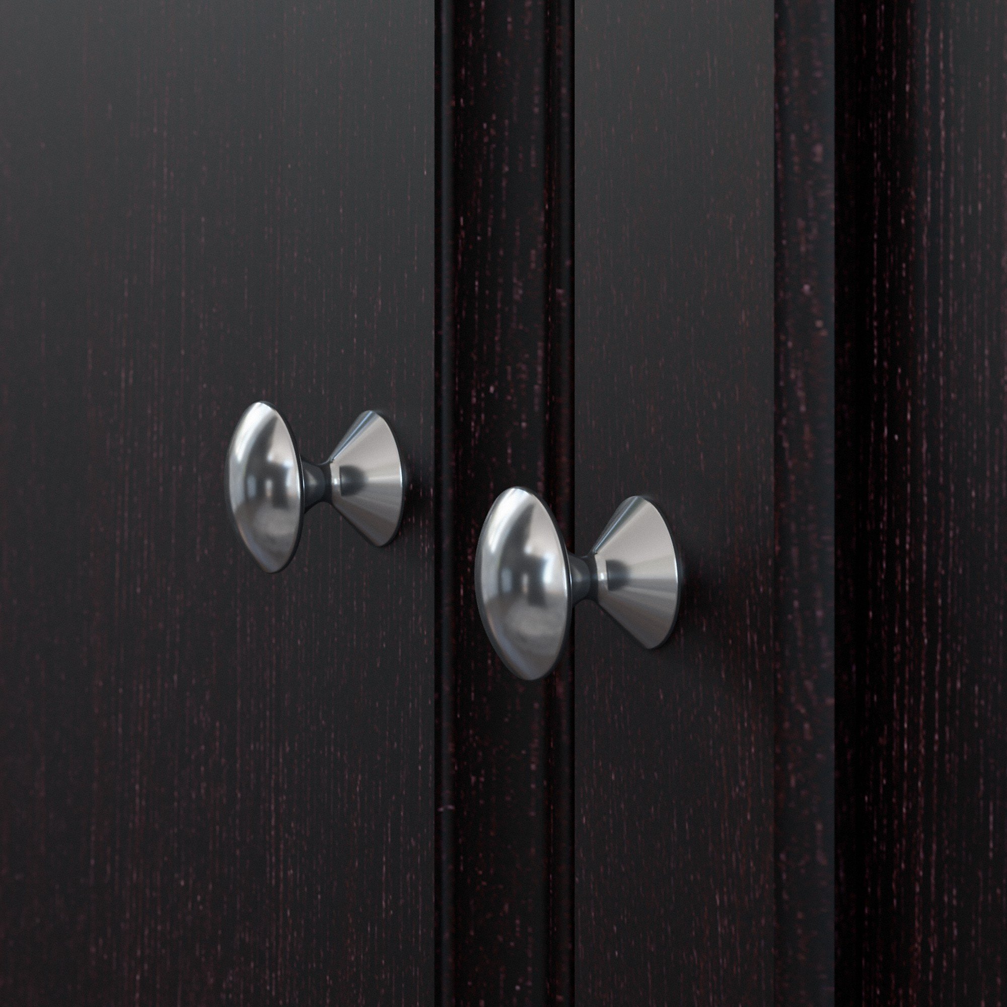 Espresso Oak 2-Door Tall Storage - Cabot-4