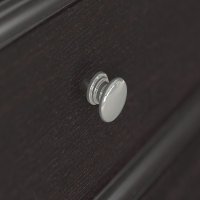 Espresso Oak 2 Drawer File Cabinet - Cabot -4