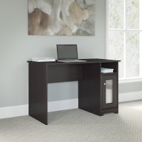 Espresso Oak Single Pedestal Desk (48 Inch) - Cabot -2