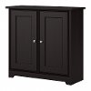 Espresso Oak 2-Door Low Storage - Cabot -2