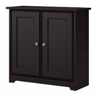 Espresso Oak 2-Door Low Storage - Cabot -2