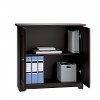 Espresso Oak 2-Door Low Storage - Cabot -3