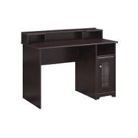 Espresso Oak Single Pedestal Desk - Cabot
