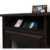 Espresso Oak 60 Inch L-Desk and Bookcase - Cabot -3