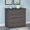 Heather Gray 2-Drawer Lateral File - Cabot