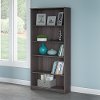 Heather Gray 5-Shelf Bookcase - Cabot