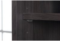 Heather Gray 5-Shelf Bookcase - Cabot-2