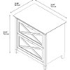 Gray 2- Drawer Lateral File - Key West -4