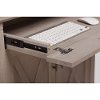 Gray Laptop Desk with Storage - Key West-3