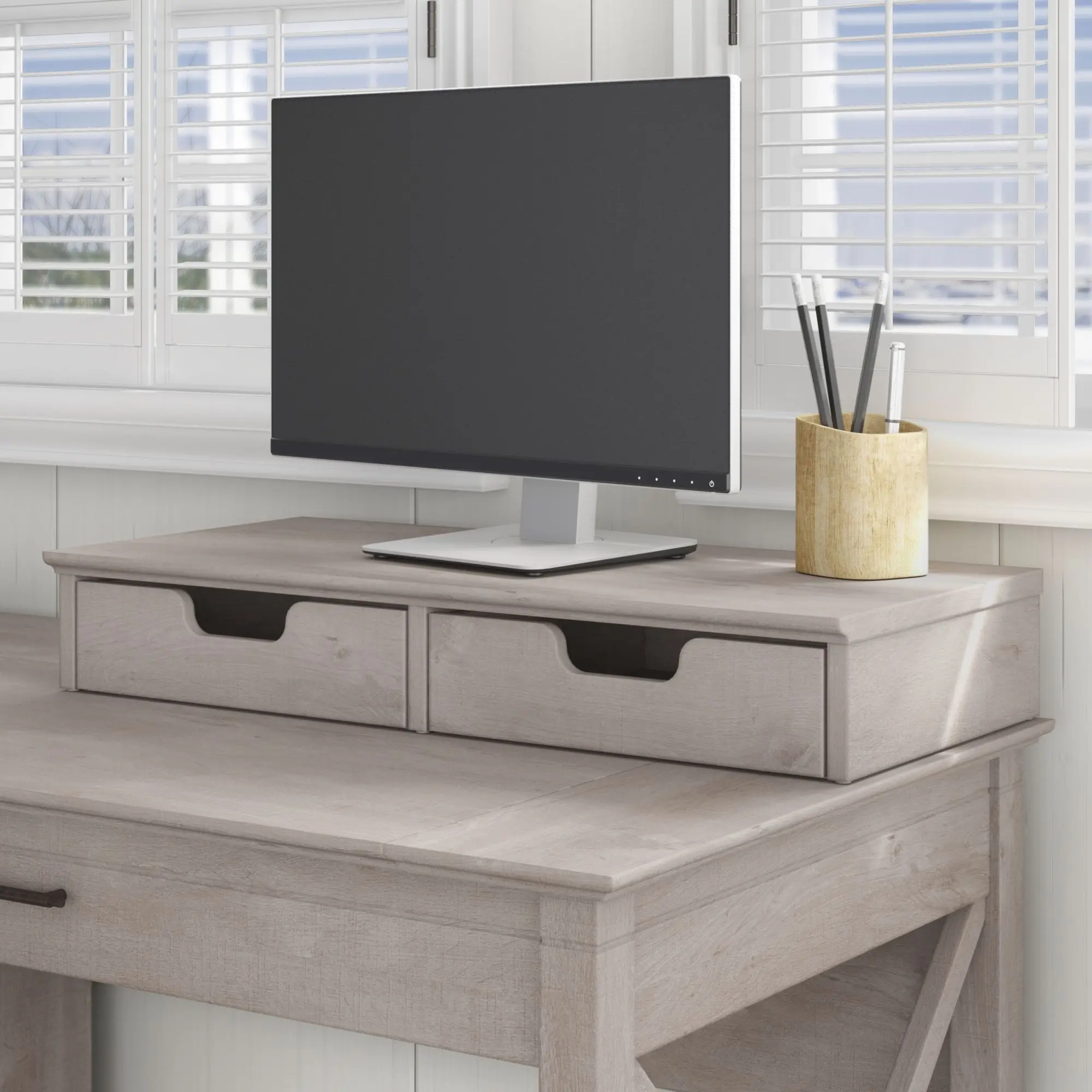 KWS127WG-03 Gray Desktop Organizer - Key West-1